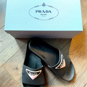 Authentic Prada slides